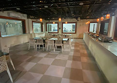 Grand Arya Beach Resorts restaurant in Chirala